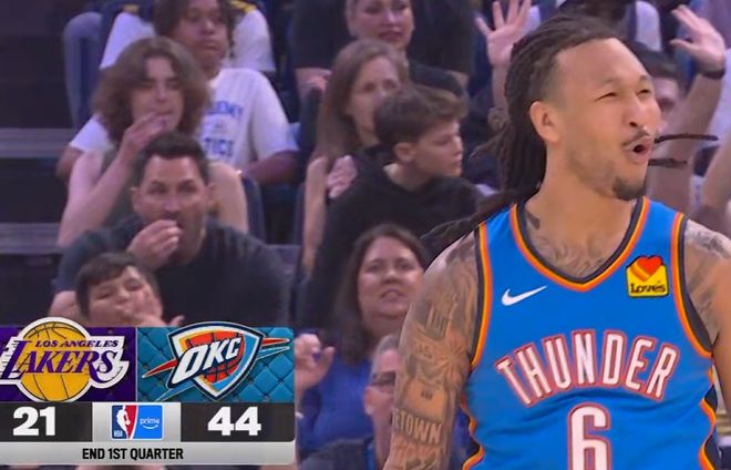 湖人惨败雷霆，亚历山大率队狂胜创历史纪录